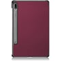 Аксесуар для планшетних ПК BeCover Smart Case для Samsung Galaxy Tab S7 (SM-T875) Red Wine (705224): Матеріал штучна шкіра