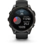 Смарт-годинник Garmin Fenix 8 AMOLED 47mm Sapphire Carbon Grey DLC with Black/Pebble Grey Silicone Band (010-02904-21): Час роботи до 16 дней