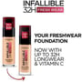 L'Oreal Paris Infallible 24h Foundation N 250 radiant sand Тональний крем 30 ml: Ступінь захисту SPF 25