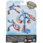 Фигурка Hasbro Мстители Бенди 15 см E7869 Avengers Bend And Flex Captain America (E7377_E7869) фото 7