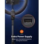 TaoTronics 12 '' Selfie Ring Light with 78 '' Tripod Stand, Dimmable LED Light Outer 24W 6500K фото 7