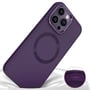 Чехол для iPhone TPU Case Bonbon Metal Style with MagSafe Dark Purple for iPhone 16: Тип аксессуара чехол