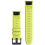 Garmin QuickFit 22 Watch Bands Amp Yellow Silicone (010-12863-04): Цвет желтый