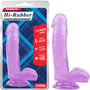 Фалоімітатор Chisa Hi-Rubber 7" Dildo Purple: Призначення Вагинальные