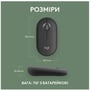 Мишка Logitech Pebble Mouse 2 M350 Graphite (910-007015): Тип сенсора оптический