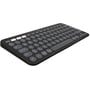 Клавиатура Logitech K380s Multi-Device Bluetooth UA Graphite (920-011851): Количество клавиш 80