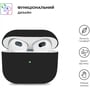 Чехол для наушников ArmorStandart Ultrathin Silicon Black (ARM60297) for Apple AirPods 3: Тип Чехол