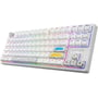 Клавіатура Hator Rockfall 2 Mecha TKL Authentic Edition Aurum Milky Way Silent USB White (HTK-531): Тип клавіатури игровая