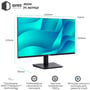 Монітор QUBE B24F100plus-IPS: Формат зображення 16:9