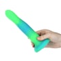 Фалоімітатор, що світиться в темряві ADDICTION - Rave - 8" Glow in the Dark Dildo - Blue Green: Призначення Вагинальные