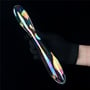 Фаллоимитатор LoveToy Twilight Gleam Glass Dildo Double Delight: Тип Двухсторонние