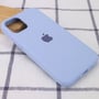 Чехол для iPhone Mobile Case Silicone Case Full Protective Lilac Blue for iPhone 14: Цвет голубой