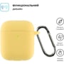 Чехол ArmorStandart Ultrathin Silicone Case With Hook Yellow (ARM59696) for Apple AirPods 2: Тип Чехол