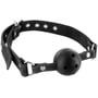 Кляп Fetish Tentation Premium Leather gag with stiff ball