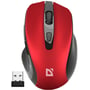 Мишка Defender Prime MB-053 Silent Wireless Red (52052)