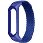 Fashion Braided Solo Loop (M) Blue for Xiaomi Mi Smart Band 3/4/5/6