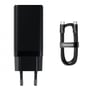 Зарядное устройство Baseus Wall Charger GaN3 Pro 2xUSB-C+USB 65W with USB-C Cable Black (CCGP050101) фото 7