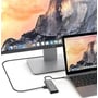 Адаптер WIWU Adapter Alpha A11 USB-C to USB-C+3xUSB3.0+USB2.0+SD+VGA+HDMI+RJ45+3.5mm Grey: Додаткові роз'єми Ethernet, VGA, USB OTG, SD+TF Card, HDMI, 3.5mm Headphone