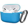 Чехол для наушников TPU Case with Belt Blue for Apple AirPods Pro