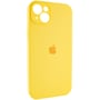 Чехол для iPhone Mobile Case Silicone Case Full Camera Protective Yellow for iPhone 14: Материалы Силикон