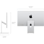 Аксессуар для Mac Apple Studio Display Standart Glass with Tilt and Height adjustable stand (MK0Q3) 2022