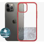 Чохол для iPhone Panzer Clear Case Mandarin Red for iPhone 12 / iPhone 12 Pro (0280): Матеріали Скло