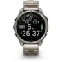 Смарт-часы Garmin Fenix 8 AMOLED 47mm Sapphire Titanium with Vented Titanium Bracelet (010-02904-40): Особенности Функция звонка, Динамик (громкая связь), Встроенный микрофон, Тактические, Термометр, Барометр, Компас, Фонарик, Металлический корпус, С сапфировым стеклом, Влагозащищенные, Большой экран, Бесконтактн