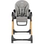 Стілець для годування Peg-Perego Prima Pappa Follow Me Amblance Ice Преміум сірий (IH01000002BL73): Нахил спинки 150 °