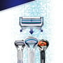 Gillette SkinGuard Sensitive Сменные касеты для бритья 6 шт: Вид Сменные кассеты