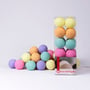 Гірлянда Cotton ball lights на 10 куль 2,7м, Ice Cream