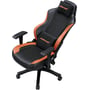 Ігрове крісло Anda Seat Luna Color Size L Black/Orange PVC фото 8