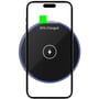 Зарядное устройство WIWU Wireless Charger Power Air Series 15W Wi-W012 Black for iPhone 16 I 15 I 14 I 13 I 12 series: Кабель в комплекте отсутствует