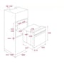 Духовой шкаф электрический Teka HSC 635 IX (41531030): Класс энергопотребления A+