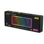 Клавіатура 2E Gaming KG345 RGB 68key USB UA Transparent (2E-KG345TR): Кількість клавіш 68