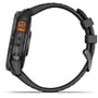 Смарт-годинник Garmin Fenix 7X Pro Solar Slate Grey with Black Band (010-02778-01): Матеріал корпуса Армований волокном полімер із металевою задньою кришкою