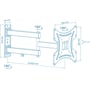 Кронштейн для ТВ Walfix R-353W: Назначение для телевизора