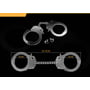 Наручники LoveToy Fetish Pleasure Metal Hand Cuffs: Цвет серебристый