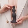 Насадка для страпону Strap-On-Me Dildo Plug Beads Black XL: Тип Нереалистичные