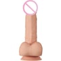 Фаллоимитатор LYBAILE Beautiful Encounter Bahamut Dildo Flesh, 21,8 см: Тип Реалистичные