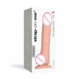 Реалистичный фаллоимитатор Strap-On-Me SOFT REALISTIC DILDO Vanilla - Size L: Назначение Вагинальные