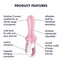 Анальный вибратор с функцией надувания Satisfyer Air Pump Booty 5+ Inflatable Anal Vibrator Pink: Назначение Анальные