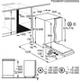 Встраиваемая посудомоечная машина AEG FSE84718P: Размеры 59.6х81.8х55 см