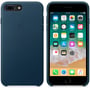 Чохол для iPhone Apple Leather Case Cosmos Blue (MQHR2) for iPhone 8 Plus/iPhone 7 Plus: Матеріали шкіра