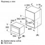 Вбудовувана мікрохвильова піч Siemens BF722R1B1: Вага 17.1 кг