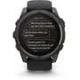 Смарт-годинник Garmin Fenix 8 Solar 51mm Sapphire Carbon Grey DLC Titanium with Black/Pebble Grey Silicone Band (010-02907-11): Матеріал корпуса титан