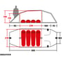 Палатка Wechsel Endeavour UL Green (231084): Количество мест 4