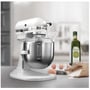 Чаша KitchenAid из нержавеющей стали с ручкой, для моделей 5KPM5 4.8 л (5K5A2SB): Назначение Для миксеров