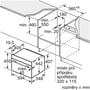 Духова шафа електрична Bosch CMG7361B1: Гриль есть