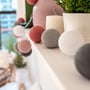 Гірлянда Cotton ball lights на 50 куль 7,5м, Dirty Rose: Тип Бавовняні кульки