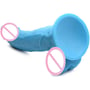 Фаллоимитатор Pop Peckers 7.5" Dildo Blue: Назначение Вагинальные